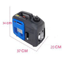 48V-72V Electric and Gasoline Two-Wheel Generator with Remote Control and Range Extender Magic Cars 4