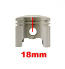 49cc 2-stroke 44mm Piston Kit - image 2