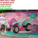 AC Wall Charger Adapter for KidTrax Nella Princess Knight Ride-On KT1472TG KT1472 Magic Cars 4