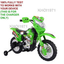 4FT AC Adapter Charger for Green 6V Ride-On Motorcycle Training Toy TY324119 Magic Cars 1