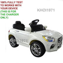 4FT White AC Charger Adapter for Kids Ride-On Car with RC Remote TY557898 Magic Cars 2