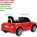 4FT Wall Charger AC Adapter for 12V Huffy Audi TT S Roadster Ride-On Battery Magic Cars 6