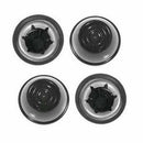 4-Pack 0.437 Inch Retainer Cap Push Wheel Replacement OEM Power Wheels Magic Cars 0