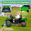 24-Volt 4WD Two-Seater Electric Ride-On UTV with Remote Control Magic Cars 8