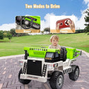 4WD Ride-On Dump Truck with Electric Dump Bed, Shovel, and Music Features Magic Cars 1