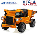 12V Kids Electric Ride-On Dump Truck and Car with 4WD and Remote Control Magic Cars 1