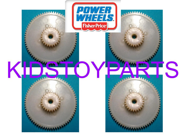 4x Gear #1 ALSO FITS Power Wheels ALL #7R GEARs 25/72 teeth Racer Pack