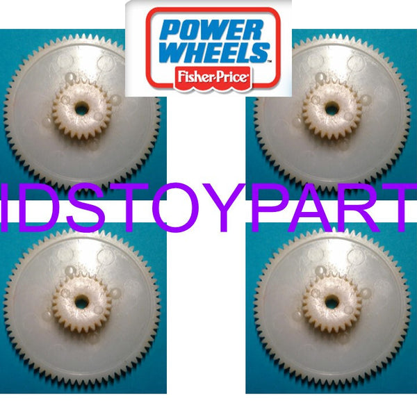 4x Gear #1 ALSO FITS Power Wheels ALL #7R GEARs 25/72 teeth Racer Pack