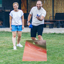 4x2 FT Large Wooden Cornhole Board Set of 2 with 8 Outdoor Game Bags Magic Cars 10
