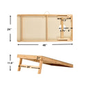 4x2 FT Large Wooden Cornhole Board Set of 2 with 8 Outdoor Game Bags Magic Cars 7