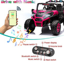 24V 4x4 Two-Seater Ride-On Buggy with Remote Control and Battery Powered Magic Cars 3