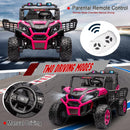 24V 4x4 Two-Seater Ride-On Buggy with Remote Control and Battery Powered Magic Cars 4
