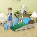 5-Piece Baby Foam Climbing and Crawling Activity Play Set Soft Play Toys Magic Cars 1