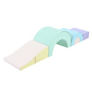 5-Piece Foam Climbing Blocks Play Set for Toddlers and Babies Magic Cars 13