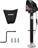 5000lbs Electric Tongue Jack with Waterproof Cover and LED Work Light Magic Cars 1