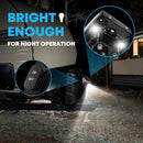 5000lbs Electric Tongue Jack with Waterproof Cover and LED Work Light Magic Cars 5