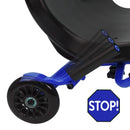 509 Crew Landshark Ride-On Toy in Blue for Kids Ages 5+ Magic Cars 3