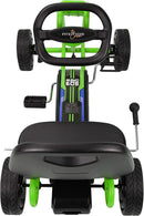 Green Crew Rocket Pedal Go Kart Ride-On Toy for Boys and Girls Magic Cars 3