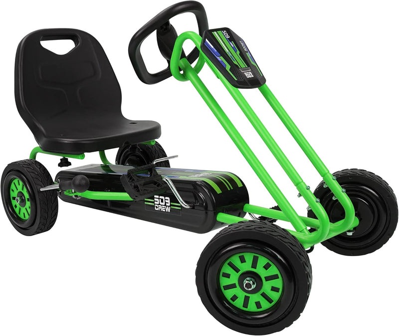 509 Crew Rocket Pedal Go Kart - Green | Pedal Car