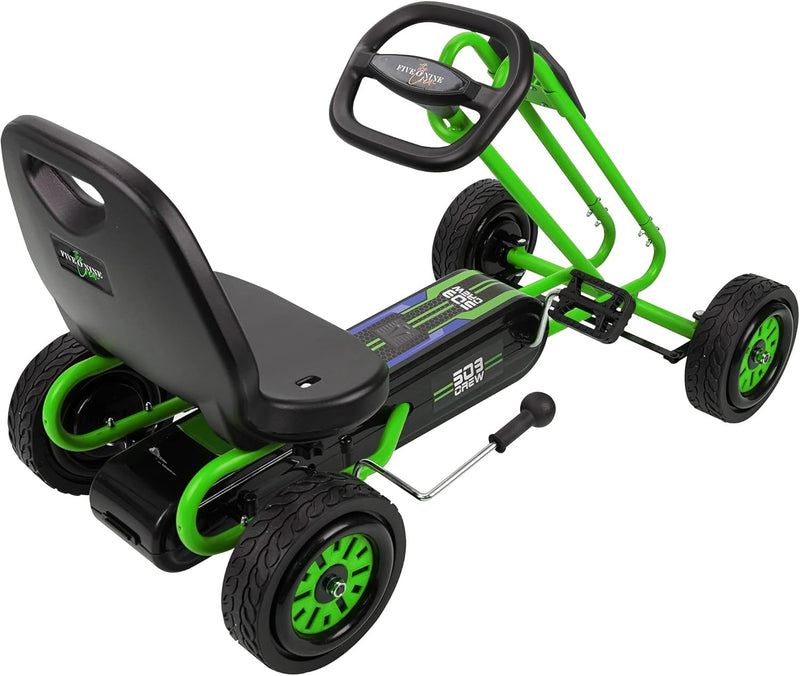 pedal and go 509 Crew Rocket Kart - Green | Pedal Car Schaltgruppe:Shimano GRX Di2 Vintage Miami Dolphins NFL It promotes physical engagement _badge_Buy_2+_save_10%