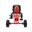 Red Rocket Pedal Go-Kart Ride-On Toy for Boys and Girls Magic Cars 2