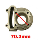 50mm GY6 50cc (139QMB) Performance Cylinder Kit - image 2