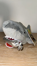 50th Anniversary JAWS MOVIE SHARK Plush Toy with Motion & Sound - 12" Battery Operated Magic Cars 4
