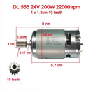 24V High-Speed Powerful Motors for Children's Electric Toy Car Magic Cars 12