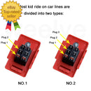 6/12/24 Volt Foot Pedal Accelerator with Reset Control Switch for Kids Ride-On Cars Magic Cars 6