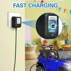 6 Volt Replacement Charger for Flybar Kidzone Bumper Car Kids Ride-On Vehicle Magic Cars 2