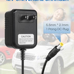 6 Volt Replacement Charger for Flybar Kidzone Bumper Car Kids Ride-On Vehicle Magic Cars 4
