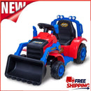 6-Volt Battery-Powered Ride-On Front Loader Truck Tractor for Boys and Girls, 44 lb Capacity Magic Cars Variant 0
