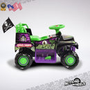 Volt Grave Digger Ride-On Monster Truck with Graphics for Boys and Girls 18-36 Months Magic Cars 6