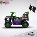 Volt Grave Digger Ride-On Monster Truck with Graphics for Boys and Girls 18-36 Months Magic Cars 7