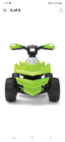 Volt Green Terrain Racer ATV Ride-On for Boys and Girls with 8-Inch Wheels Magic Cars 3
