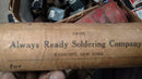 6 Volt Vintage New Soldering Tool Always Ready Solder Co. Endicott New York Magic Cars 0