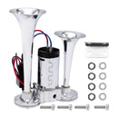 Dual 12V Train, Truck, Car, and Boat Horn Kit for Pickup and Vehicle Sound Enhancement Magic Cars 1