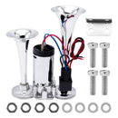 Dual 12V Train, Truck, Car, and Boat Horn Kit for Pickup and Vehicle Sound Enhancement Magic Cars Variant 0