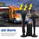 600DB High-Decibel Dual Electric Air Horn System for Vehicles - Includes Compressor and App Magic Cars 2