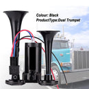 600DB High-Decibel Dual Electric Air Horn System for Vehicles - Includes Compressor and App Magic Cars 5