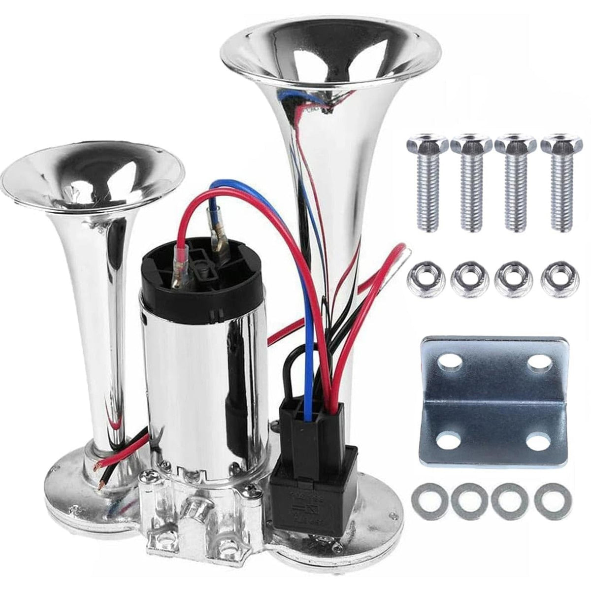 600DB Super Loud Dual Train Horn for Truck Air Horn for Boat SUV