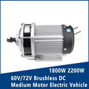 60V/72V Brushless DC Medium Motor for Electric Tricycle BM1424ZXF Magic Cars 1