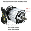 60V 1500W Electric Tricycle with High-Speed Brushless Differential Motor and 5-Hole Design Magic Cars 1