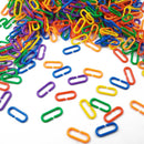 620PCS Colorful C-Clips Plastic Chain Links for Bird Toys and Educational Projects Magic Cars 4