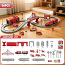 66-Piece Electric Train Set for Children - Exciting Playtime Toy Train Experience! Magic Cars 2