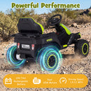 24V Electric Ride-On Car for Kids with Parental Control, Music, Horn, and Lights
