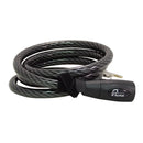 6ft x 15mm Heavy-Duty Cable Lock for Universal Fit