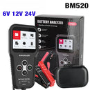 6V 12V 24V Car Battery Tester for Cars Trucks SUVs Motorcycles 100-2000 CCA Magic Cars 0
