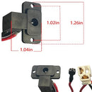 6V 12V 24V Round Charging Port for Kids Electric Ride-On Toys Magic Cars 1