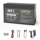 6V 15Ah LiFePO4 Lithium Battery Pack with Charger for Ride-On Toys and DIY Projects Magic Cars 1